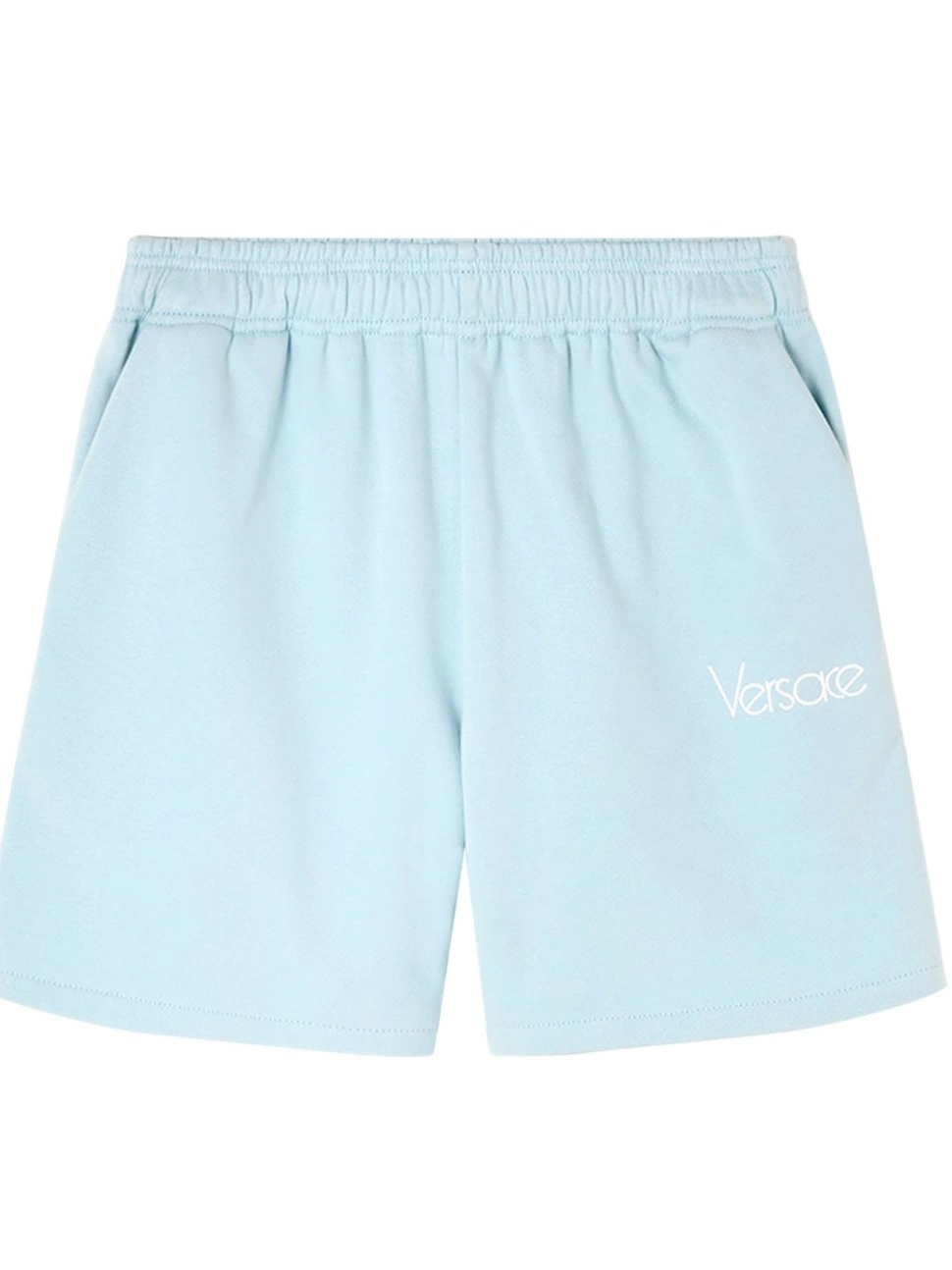 Cheap Versace embroidered Re-Edition track Women 1979 shorts 0628